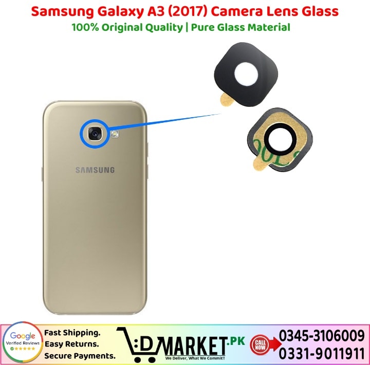 Samsung Galaxy A3 2017 Back Camera Lens Glass Price In Pakistan