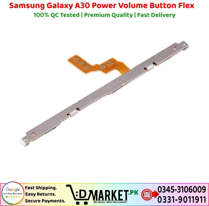 Samsung Galaxy A30 Power Volume Button Flex Price In Pakistan