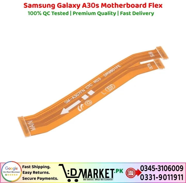 Samsung Galaxy A30s Motherboard Flex Price In Pakistan