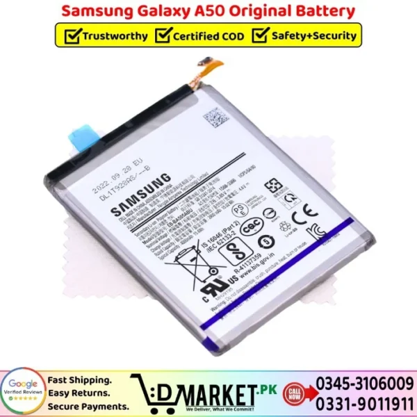 Samsung Galaxy A50 Original Battery Price In Pakistan