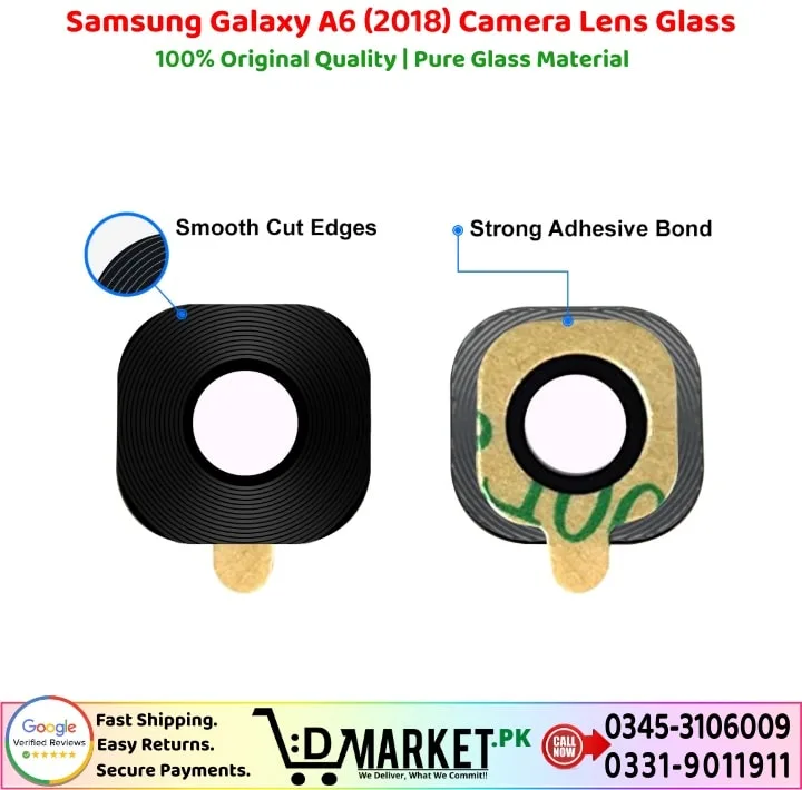 Samsung Galaxy A6 2018 Back Camera Lens Glass Price In Pakistan