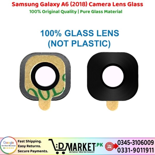 Samsung Galaxy A6 2018 Back Camera Lens Glass Price In Pakistan