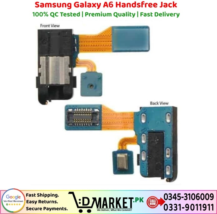 Samsung Galaxy A6 Handsfree Jack Price In Pakistan