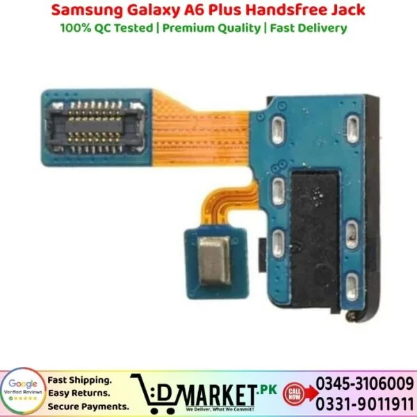 Samsung Galaxy A6 Plus Handsfree Jack Price In Pakistan