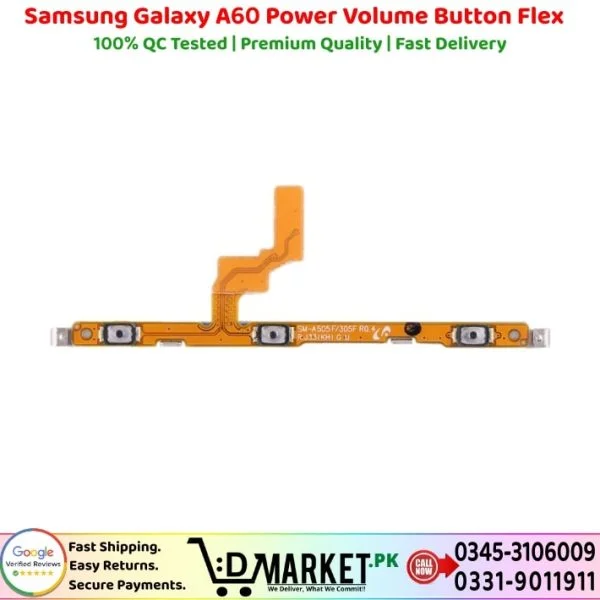 Samsung Galaxy A60 Power Volume Button Flex Price In Pakistan