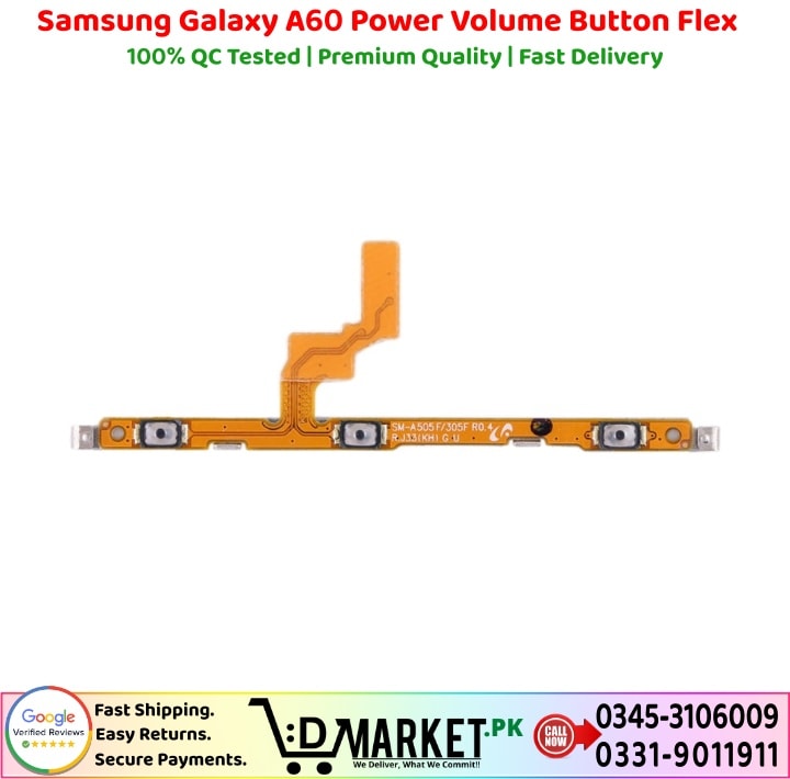 Samsung Galaxy A60 Power Volume Button Flex Price In Pakistan