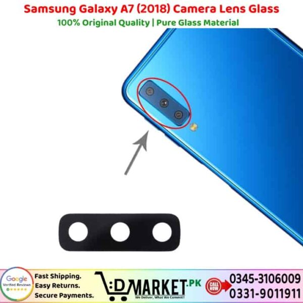 Samsung Galaxy A7 2018 Back Camera Lens Glass Price In Pakistan