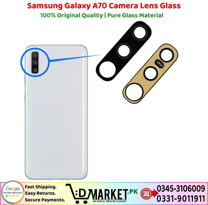 Samsung Galaxy A70 Back Camera Lens Glass Price In Pakistan