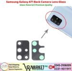 Samsung Galaxy A71 Back Camera Lens Glass Price In Pakistan