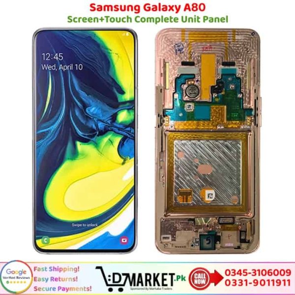 Samsung Galaxy A80 LCD Panel Price In Pakistan