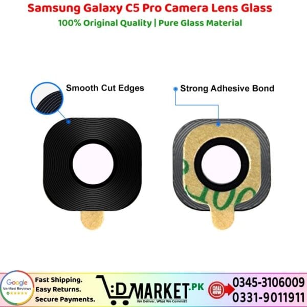 Samsung Galaxy C5 Pro Back Camera Lens Glass Price In Pakistan