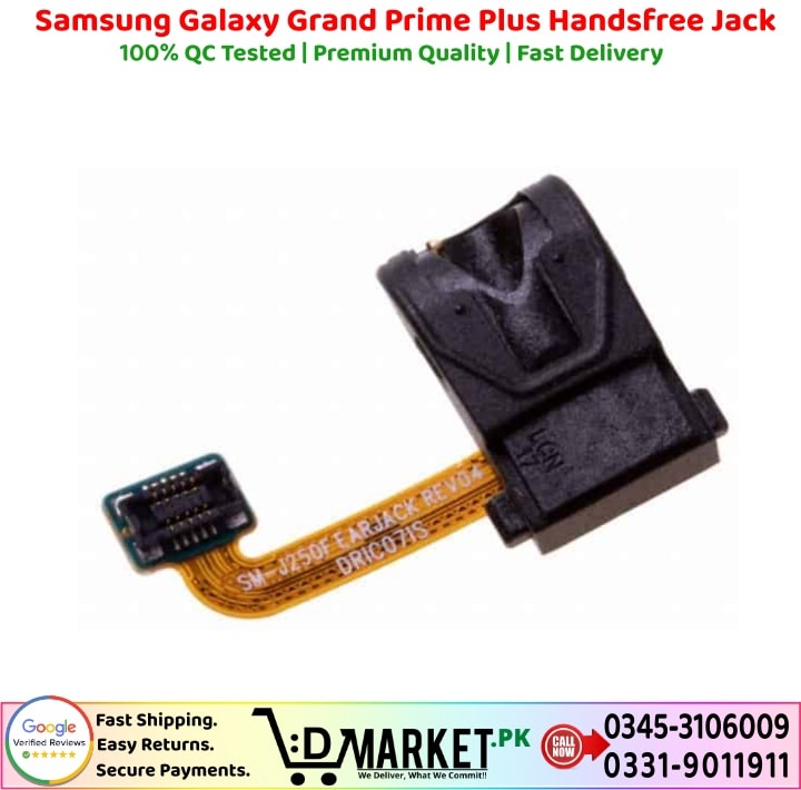 Samsung Galaxy Grand Prime Plus Handsfree Jack Price In Pakistan