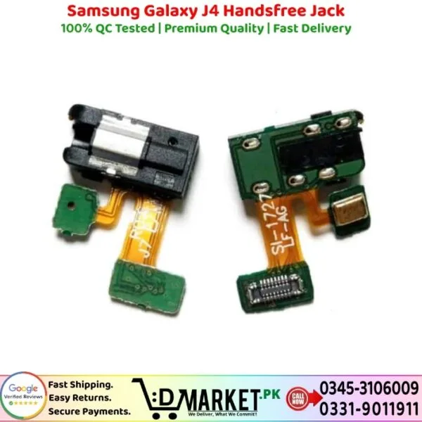 Samsung Galaxy J4 Handsfree Jack Price In Pakistan