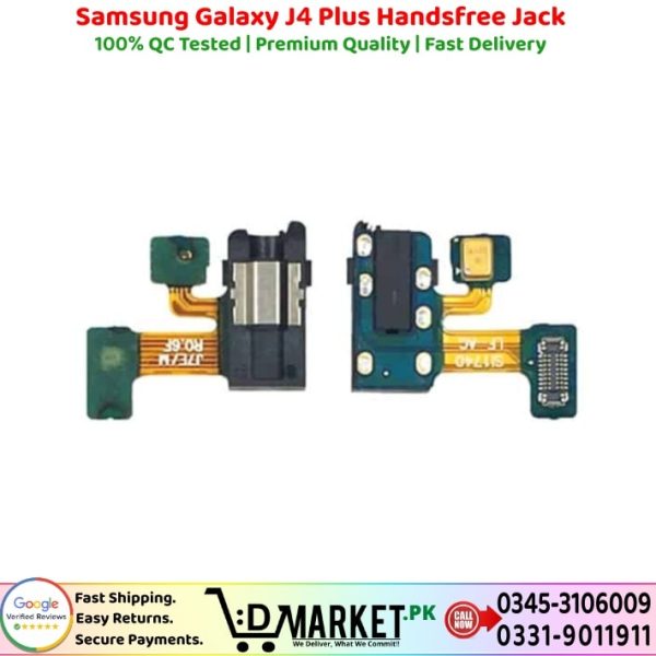 Samsung Galaxy J4 Plus Handsfree Jack Price In Pakistan