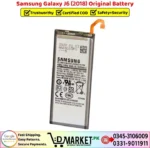 Samsung Galaxy J6 Original Battery Price In Pakistan