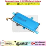 Samsung Galaxy J6 Original Battery Price In Pakistan