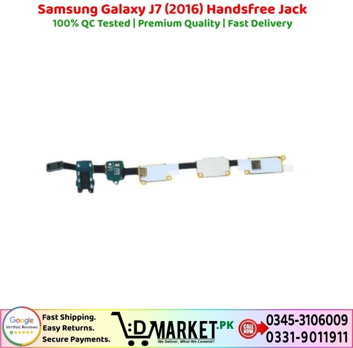 Samsung Galaxy J7 2016 Handsfree Jack Price In Pakistan