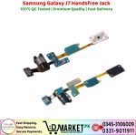 Samsung Galaxy J7 Handsfree Jack Price In Pakistan