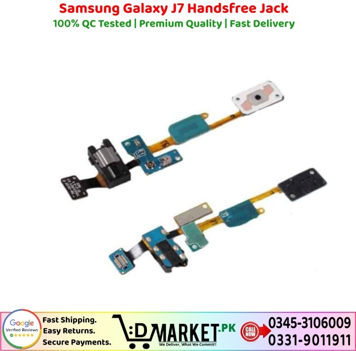 Samsung Galaxy J7 Handsfree Jack Price In Pakistan