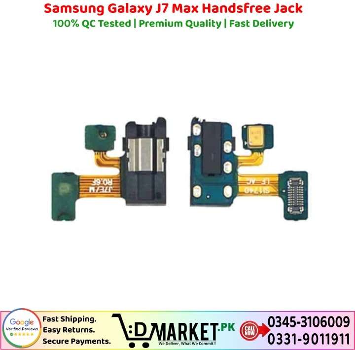 Samsung Galaxy J7 Max Handsfree Jack Price In Pakistan