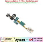 Samsung Galaxy J7 Prime Handsfree Jack Price In Pakistan