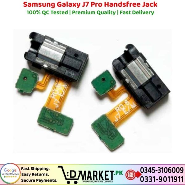 Samsung Galaxy J7 Pro Handsfree Jack Price In Pakistan