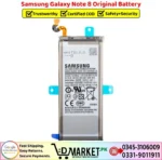 Samsung Galaxy Note 8 Original Battery Price In Pakistan