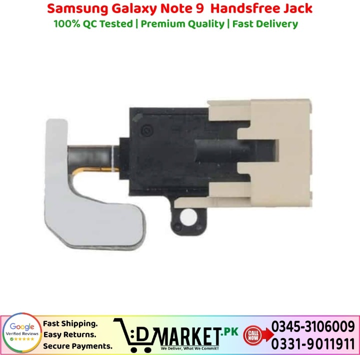 Samsung Galaxy Note 9 Handsfree Jack Price In Pakistan