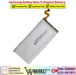 Samsung Galaxy Note 9 Original Battery Price In Pakistan