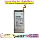 Samsung Galaxy Note 9 Original Battery Price In Pakistan