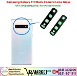 Samsung Galaxy S10 Back Camera Lens Glass Price In Pakistan