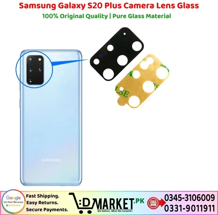 Samsung Galaxy S20 Plus Back Camera Lens Glass Price In Pakistan