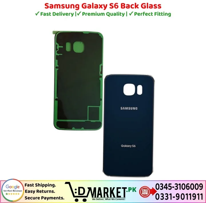Samsung Galaxy S6 Back Glass - Image 2
