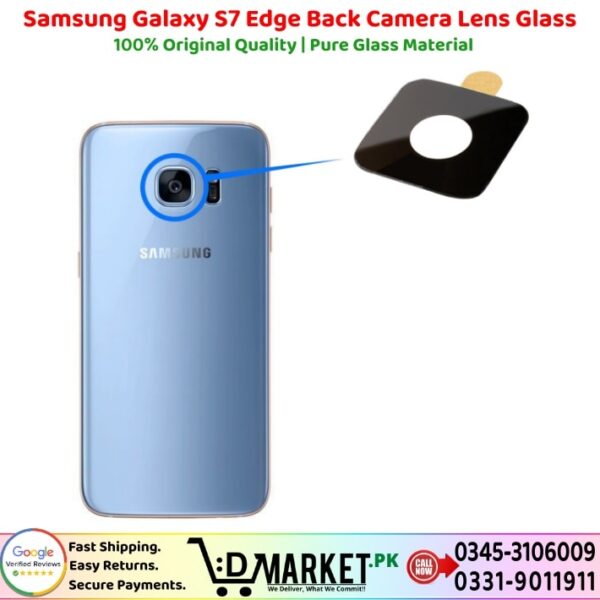 Samsung Galaxy S7 Edge Back Camera Lens Glass Price In Pakistan