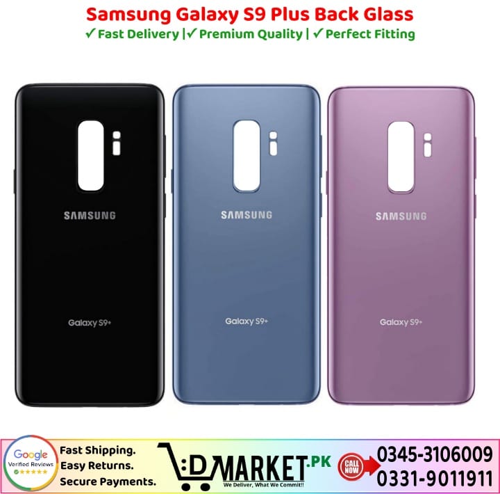 Samsung Galaxy S9 Plus Back Glass Price In Pakistan