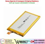 Sony Xperia X Compact Original Battery Price In Pakistan
