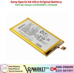 Sony Xperia XA Ultra Original Battery Price In Pakistan