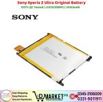 Sony Xperia Z Ultra Original Battery Price In Pakistan
