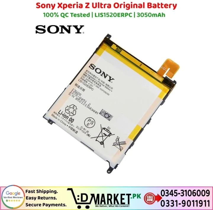 Sony Xperia Z Ultra Original Battery - Image 2