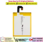 Sony Xperia Z3 Original Battery Price In Pakistan