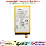 Sony Xperia Z5 Compact Original Battery Price In Pakistan