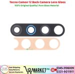 Tecno Camon 12 Back Camera Lens Glass Price In Pakistan