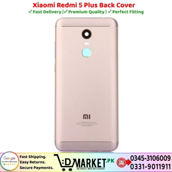 Xiaomi Redmi 5 Plus Back Cover Price In Pakistan