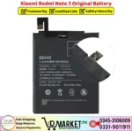 Xiaomi Redmi Note 3 Original Battery Price In Pakistan