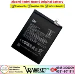 Xiaomi Redmi Note 6 Original Battery Price In Pakistan