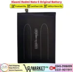Xiaomi Redmi Note 6 Original Battery - Image 2