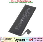iPhone 5 Original Battery Price In Pakistan