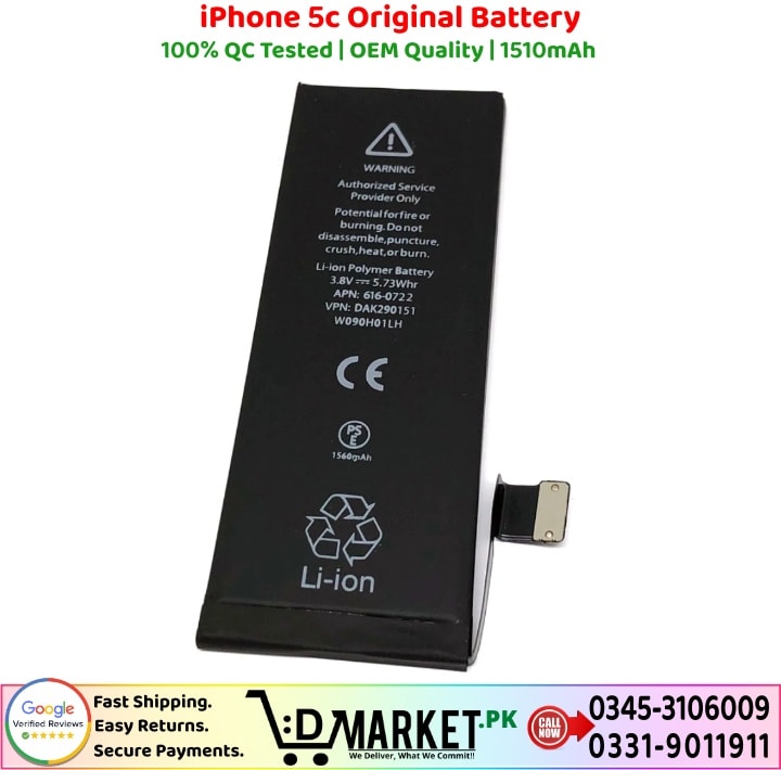 iPhone 5c Original Battery Price In Pakistan