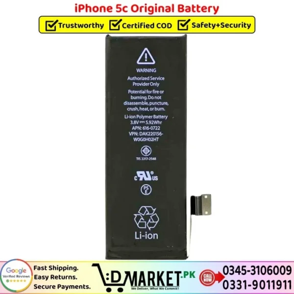 iPhone 5c Original Battery Price In Pakistan