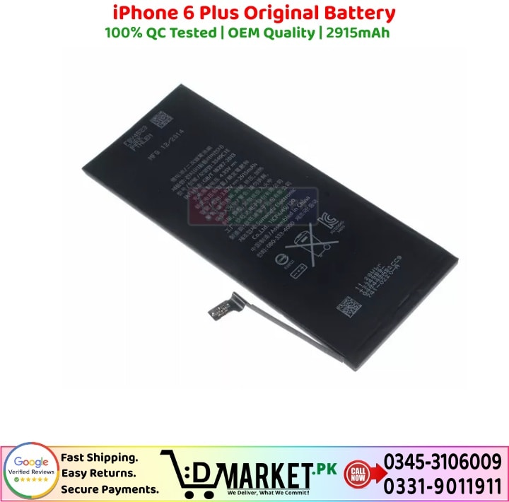 iPhone 6 Plus Original Battery Price In Pakistan